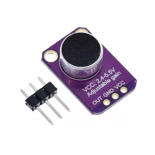 Módulo Microfone Max4466 Ganho Ajustável arduino pic esp