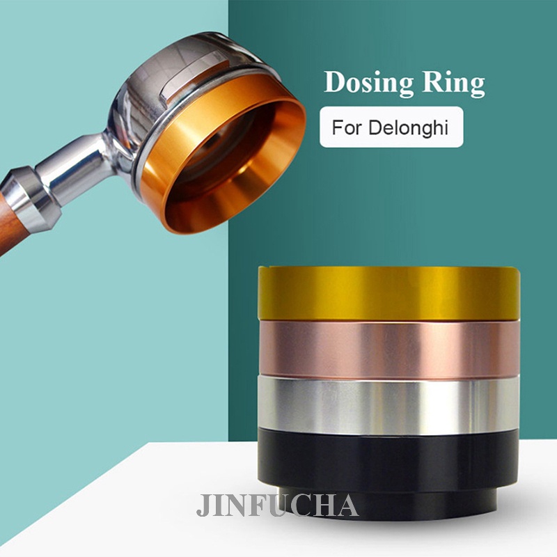 Jinfucha 51/53/58mm Anel Dosador Magnético De Alumínio Para Café Espresso O Funil É Prático E Fácil De Usar