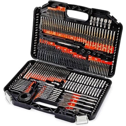 Conjunto 246 Peças De Brocas Bits Soquetes Serra Copo Allen