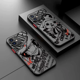 Capa De Celular Translúcida Preta Para Samsung Galaxy A13 A14 A20S A21S A22 A23 A30 A32 A33 A42 A51 A52S A53 A70 A71 A72 A73 A81 4G 5G Chopper ACE One Piece