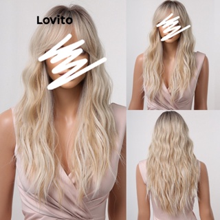 Lovito Perucas Lisas Casuais Para Mulheres LCS04086