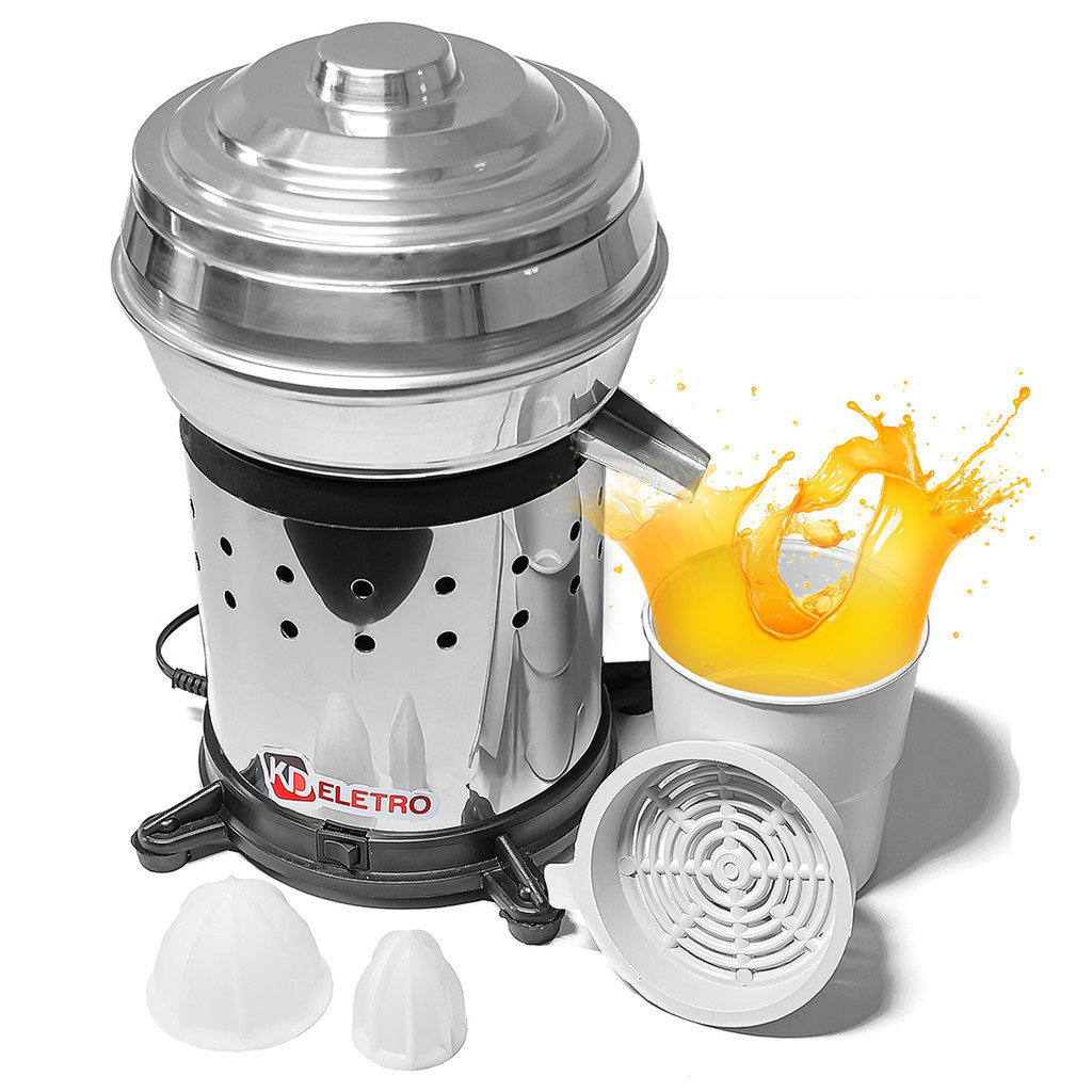 Espremedor Extrator de Sucos Laranja Limão Inox Industrial B