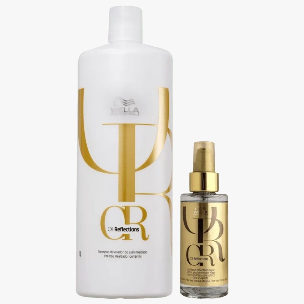 Wella Professionals Kit Oil Reflections Duo Shine (2 itens) | Shopee Brasil