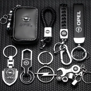 Chaveiro Para Carros Porta-Chaves Em Couro 3D Logotipo Opel Astra H J Insignia Corsa D G Auto Acessórios