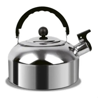 Chaleira De Aço Inox Com Apito 2 Litros Tampa E Alça Cozinha
