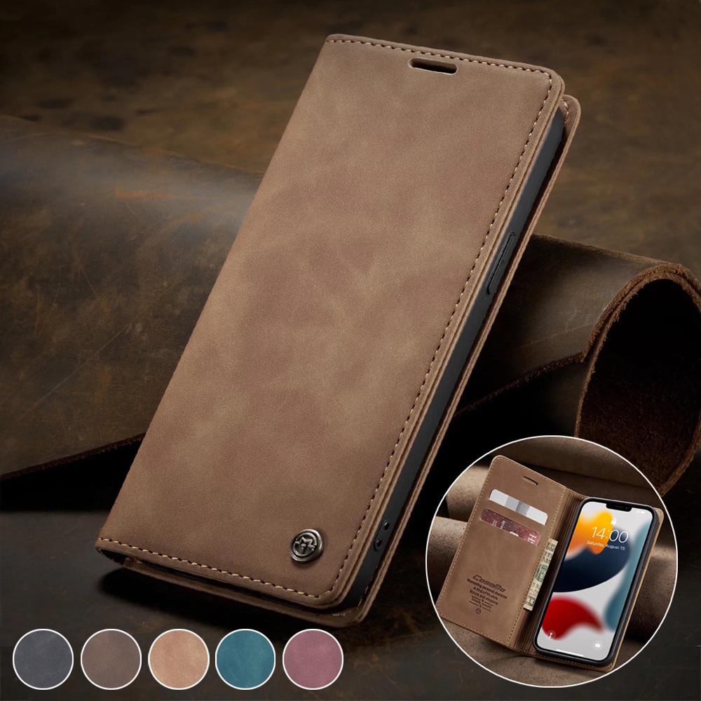 Capa De Couro Para iPhone 15 Pro Max 15 Plus 13 14 Phone