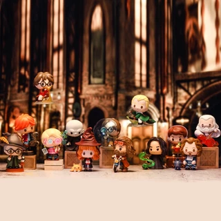 POP MART Harry Potter E A Série Pedra Do Feiticeiro Caixa Aleatória De Figuras De Ação Brinquedos Bonitos