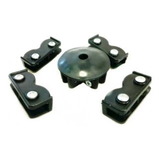 Kit Reparo teto Tendas Gazebo Sanfona 3x3, 2x2 Peças Plásticas teto articulação reforma conserto mor bel náutica Kala