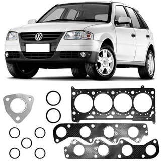 Jogo Junta Motor Fox Gol Voyage 1.0 8V 2001 a 2016 Superior Sabó 79179FLEX