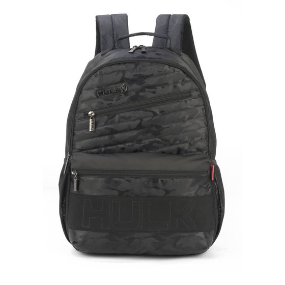 Mochila Luxcel Avengers Hulk Notebook Preta Mj47013ag