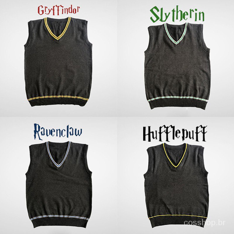 SWEET ~ Para Lenço De Gravata Gryffindor Ravenclaw Slytherin