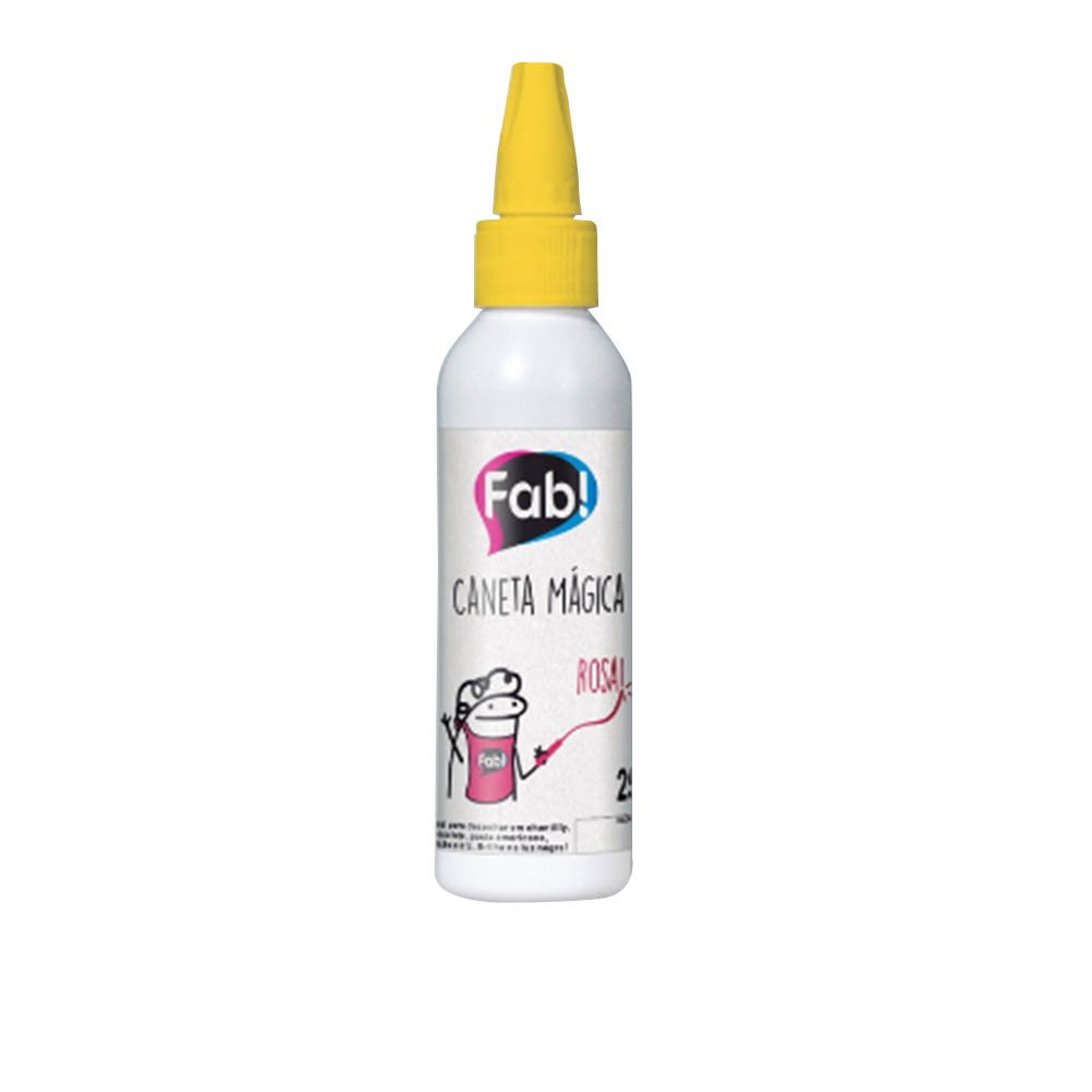 CANETA MAGICA GEL ROSA FAB 60G