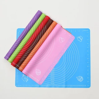 Tapete De Silicone Culinária Cozinha Confeitaria Liso Para Massas Biscuits Pasta Americana Tamanho 40x50cm Com Medidas