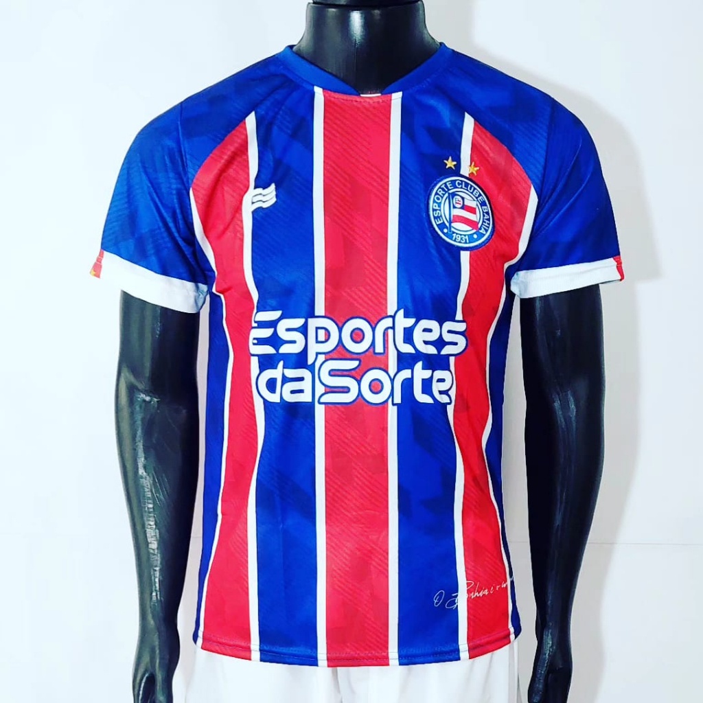 camisa Bahia tricolor 2023 camisa de time tricolor baiano | Shopee Brasil