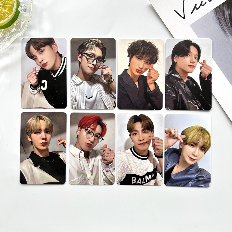 Kpop ATEEZ Foi Entretenimento Com Cartão Postal Pequeno Especial