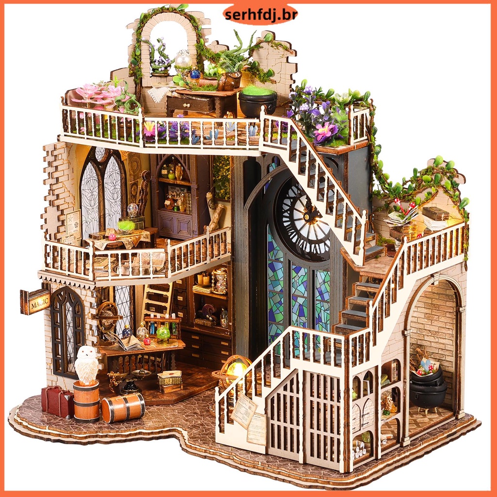 Magic hot sale cabin dollhouse