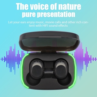 Fone De Ouvido Y60 Bluetooth 5.1 Sem Fio Estéreo Hifi Esportivo À Prova D