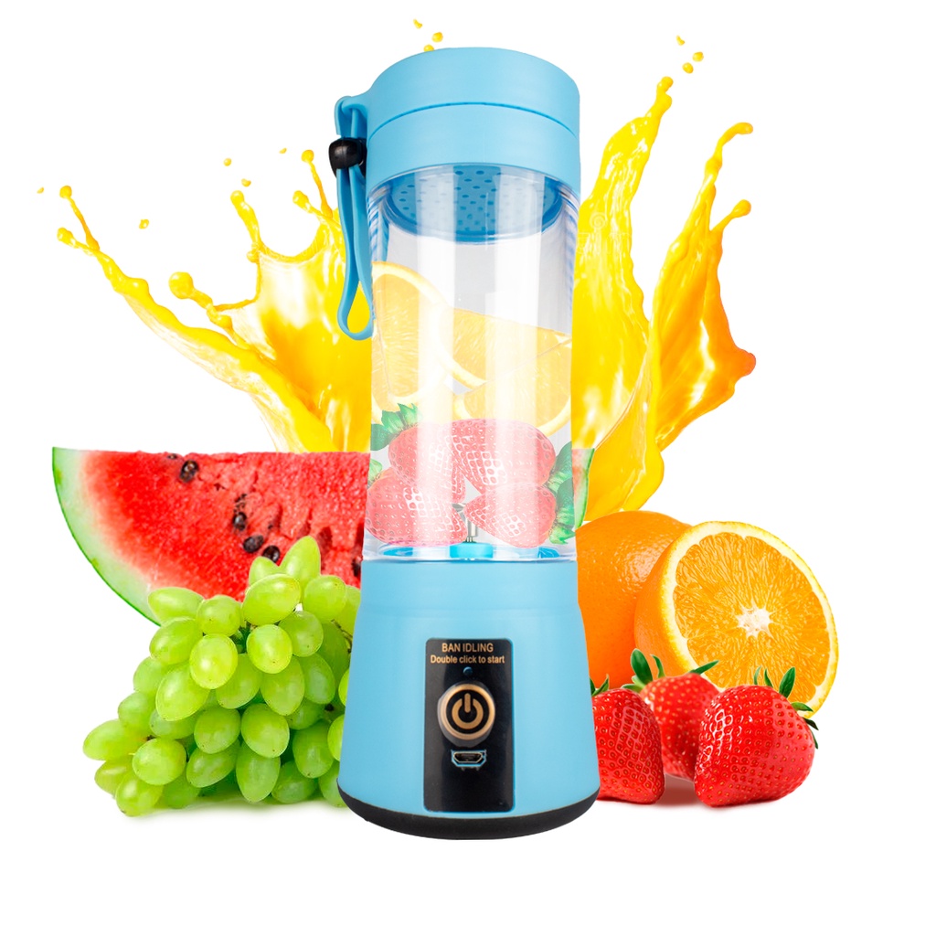 Mini Liquidificador Portatil Shake Suco Juice Cup + Cabo Usb