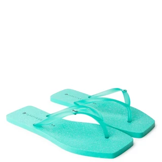 Rasteira Praia Ocean Green Fosca com Enfeite SDL 3020.08_21