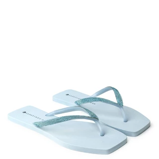 Rasteira Praia Baby Blue Fosca com Pedra Jet 3020.17_29