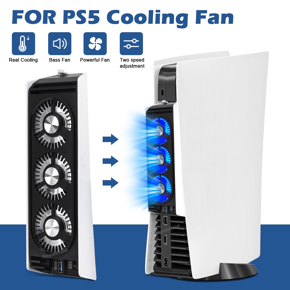 Ps4 Pro Cooling Cooler Ventilador Super Turbo Controle De Temperatura Com  Cabo Usb Para Pl - Branco - Carrefour