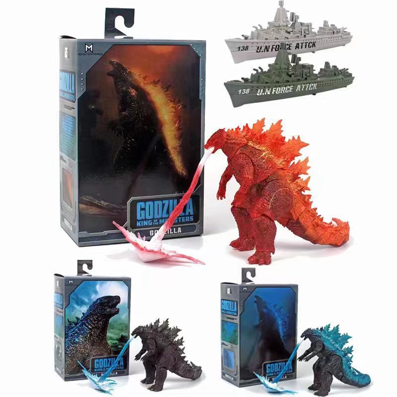 2023 rei kong vs godzilla crânio ilha figura de ação filme modelo  chimpanzés gojira figma brinquedos