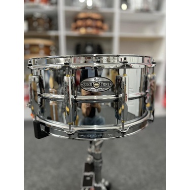 Caixa Pearl 14x6,5 Sensitone Steel Shell Heritage Alloy com Casco em Aço e  Aros SuperHoop