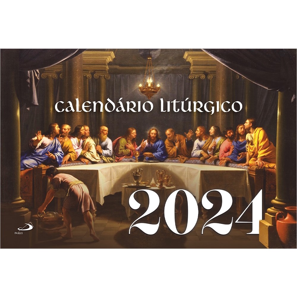 Calendário de mesa litúrgico 2024