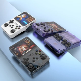 QT64 O R36S Retro Consoles De Jogo Portáteis Sistema Linux De 3,5 Polegadas Tela IPS Console Portátil Para PS1/PSP/N64