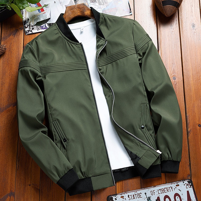 Men's Jacket Winds Bombardeiro de alta qualidade Men's Coat M-4XL