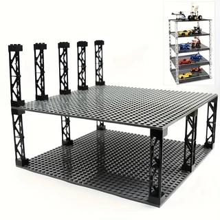 4pcs Blocos De Construção Da Cidade Suporte De Pilar De Carro De Trem Viga Coluna 2x2x10 Tijolos Militares Brinquedos Técnicos Compatíveis 95347