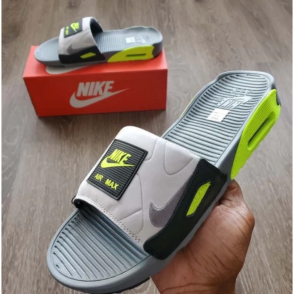 Nk Spot AirMax 90 Slide Air Max 90 Homens E Mulheres Chinelos PROMOÇÃO ...