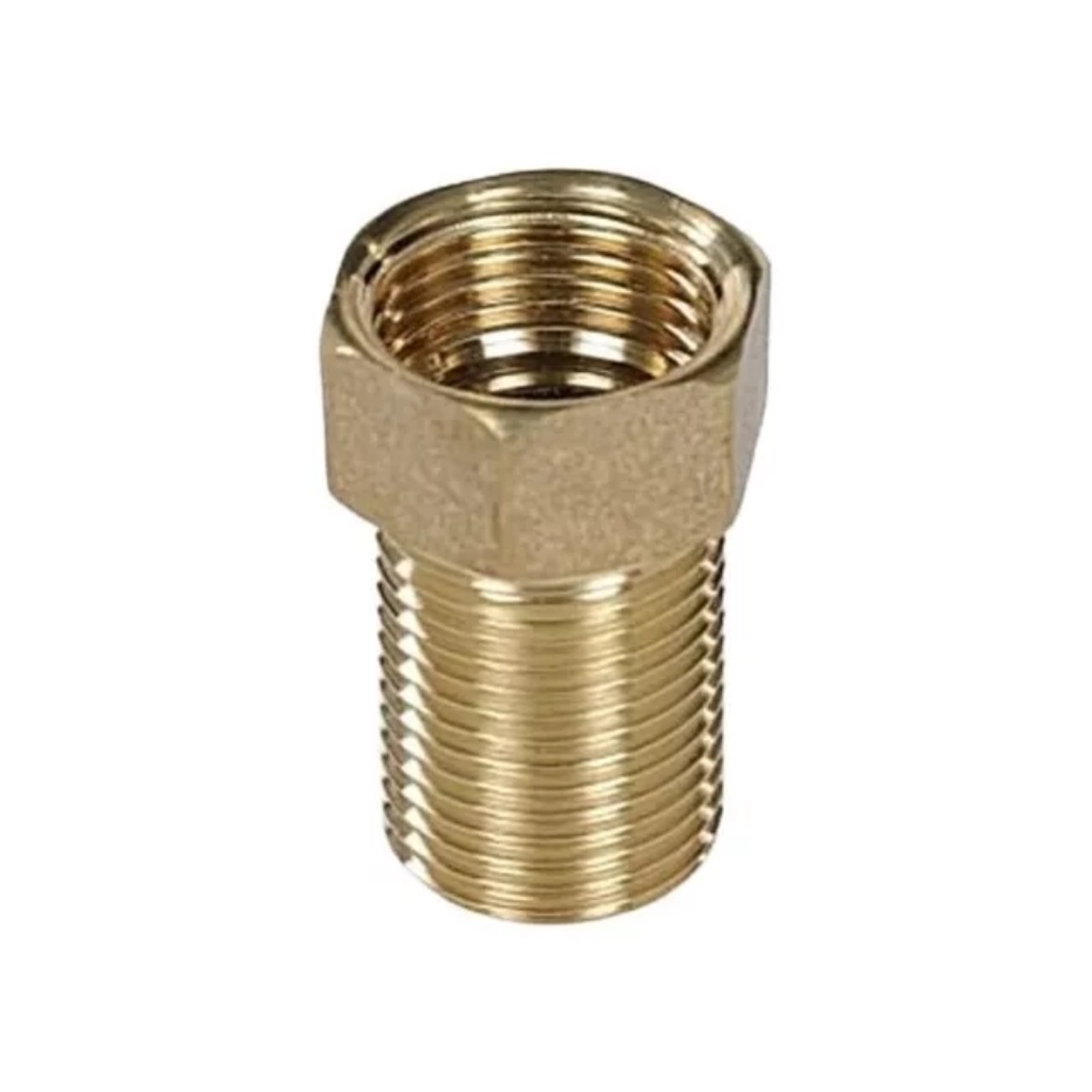 Extensor Aumento Prolongador Medio Rosca 1/2'' 4 CM | Shopee Brasil