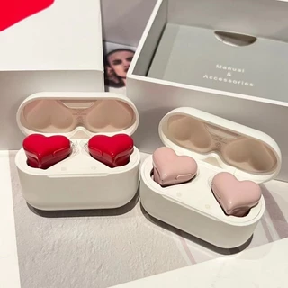 TWS heartbuds Fones De Ouvido Bluetooth Fone Feminino Sem Fio Em Forma De Coração Fêmea De Alta Qualidade