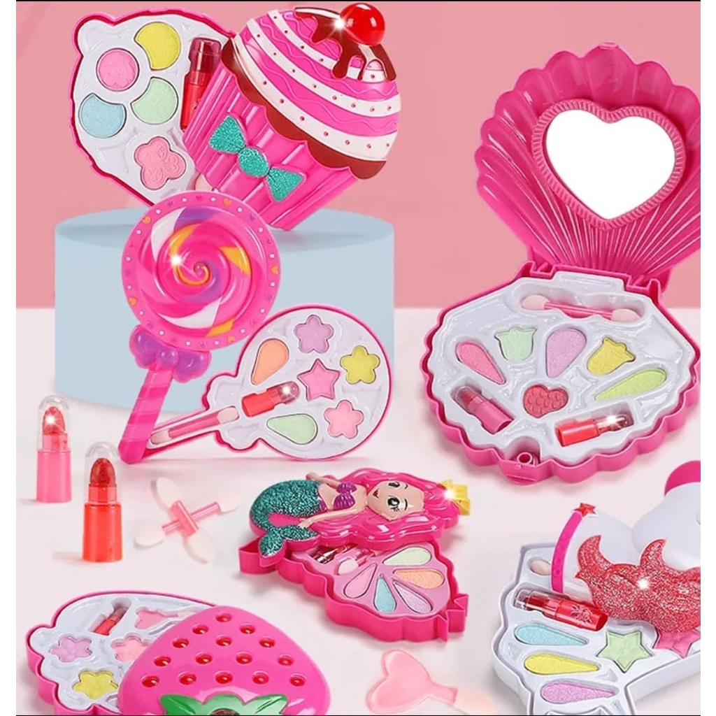 Brinquedo Infantil Kit Maquiagem Para Boneca e meninas infantil mundo ...