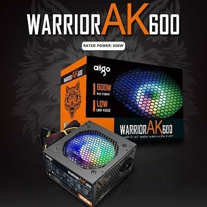 Fonte Gamer Aigo Atx Ak600 600w Real Pfc Ativo Rgb 220v | Shopee Brasil