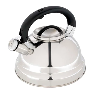 Chaleira Com Apito Aço Inox Diletta 3 L Fundo Triplo Mor