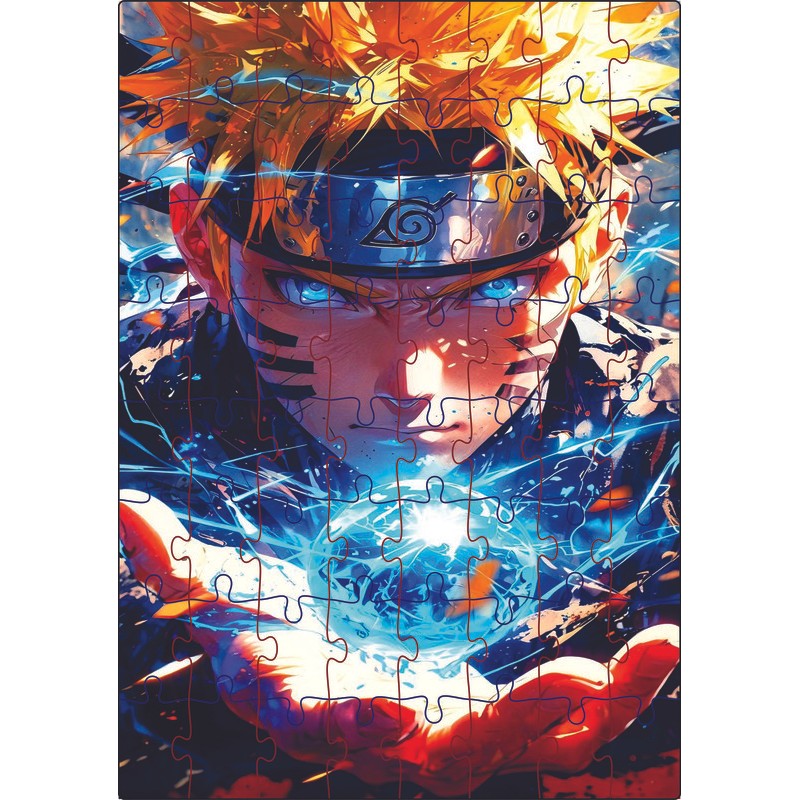 Quebra-Cabeça Jogo Naruto 64 Peças MDF 18x26 | Shopee Brasil