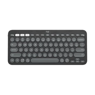 Teclado Sem Fio Logitech Pebble Keys 2 K380s Bluetooth Grafite US - 920-011789