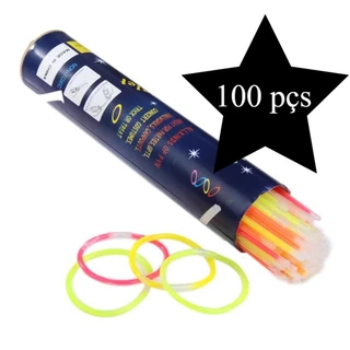Pulseira Neon Festa 50,100,200 peças Balada Casamento Promoção