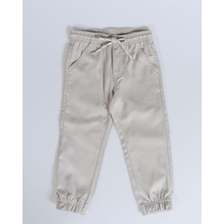 Calça Bebê Sarja Jogger Bege