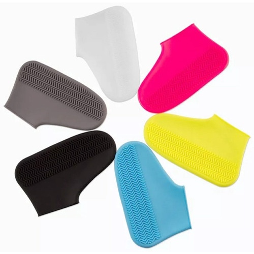 Capa Chuva Sapato Tênis Moto Protetor Silicone Calçado 