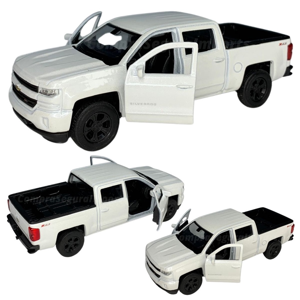 Carrinho De Ferro Miniatura Chevrolet Silverado Caminhonete