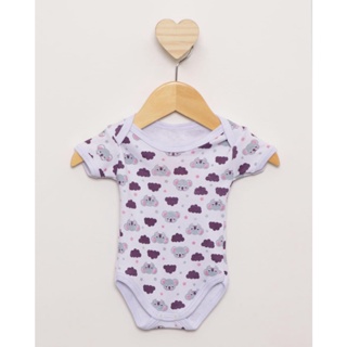 Body Bebê Estampa Sortida Branco