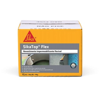 Revestimento Impermeabilizante Bicomponente SikaTop Flex Flexível CX18Kg Sika