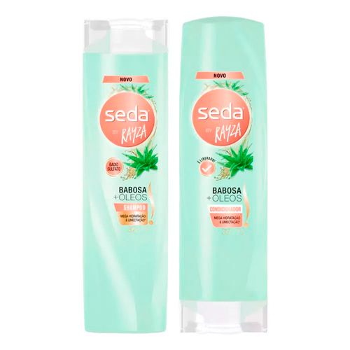 Shampoo Seda Babosa + Óleos By Rayza Nicácio 325mL