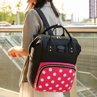 Mochila feminina grávida mãe e bebê bolsa multifuncional moda mochila