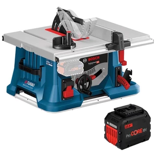 Serra Circular de Mesa 8 POL GTS 18V-216 BOSCH Bateria 12AH 18V BOSCH