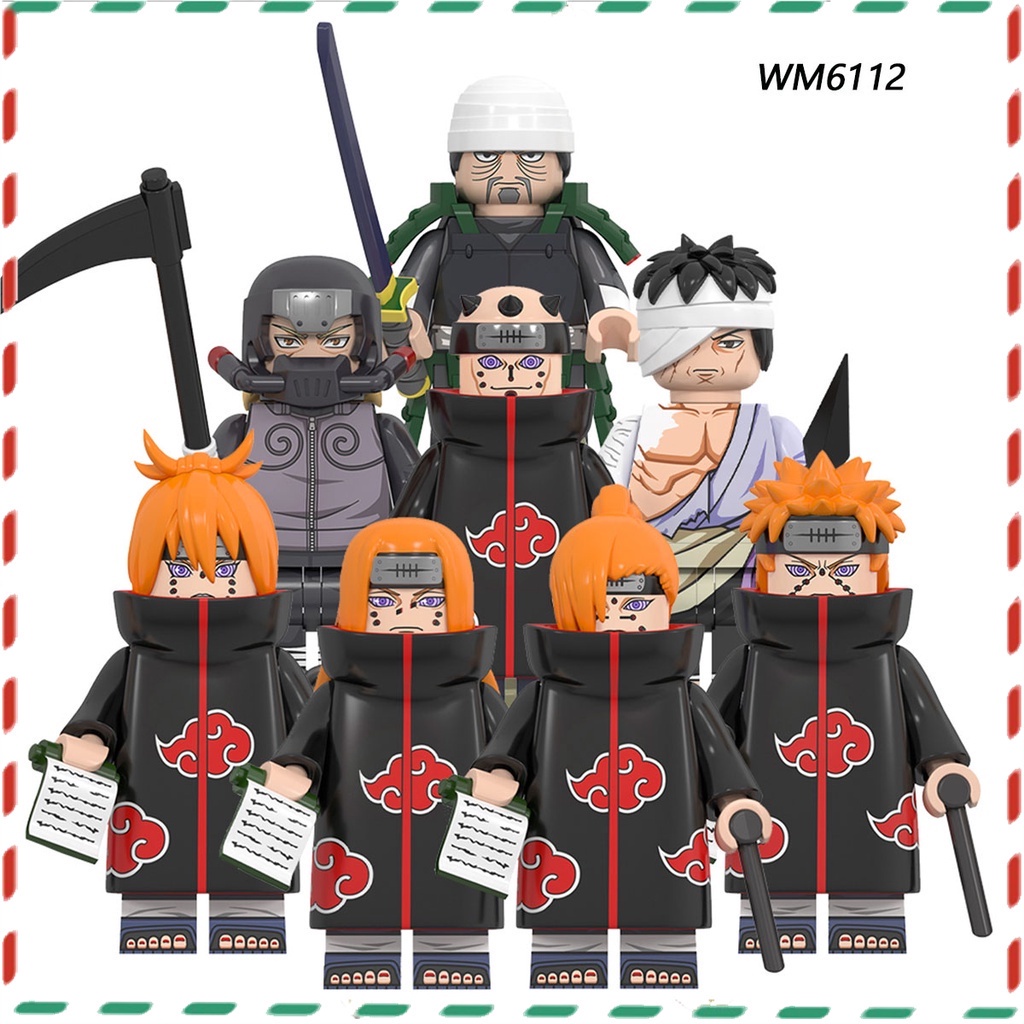 Presentes Para Crianças nano minifigure Animação Série ninja Payne Brinquedo De Montagem De Blocos De Construção