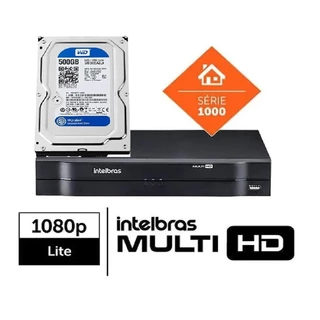Dvr Stand Alone mhdx 1004 Multi HD 4 Canais C/Hd 500Gb